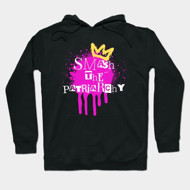 Smash The Patriarchy Hoodie by capesandrollerskates 